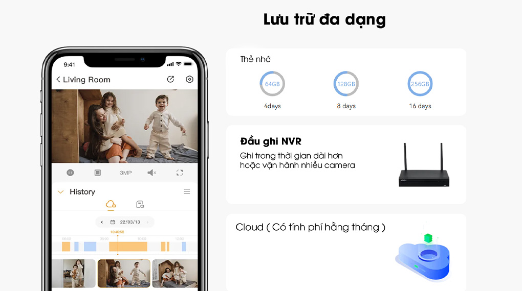 Ranger Dual lưu trữ đa dạng