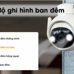 Camera nhìn đêm với 4 chế độ thông minh